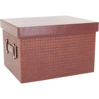 Home&co Magazine Caixa Organizadora Decoração 23x37x30cm Sint