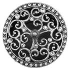 Home&co Relique Porta Joias 9x8x8cm Metal Prata