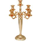 Home&co Taper Castiçal Suporte Para Vela 55x29x29cm Metal Ros