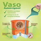 Horta Na Vertical de Peroba - Painel Gigante 75x105cm + 2 Pra