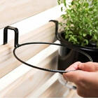 Horta Vertical Gourmet - Treliça Natural 100x60cm com 7 Vasos