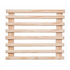 Horta Vertical Mini 60x60cm com 5 Vasos Auto Irrigáveis Pretos