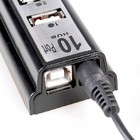 Hub Com 10 Portas Usb 2.0 + Fonte Alimentação Serve P/ Pc Not