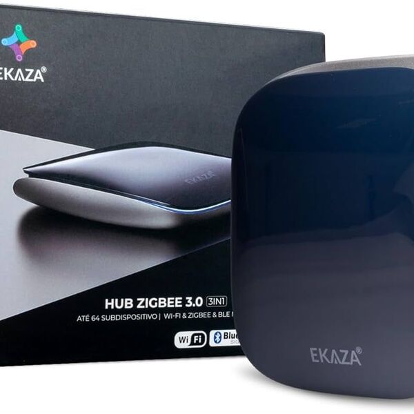 Hub Gateway Ekaza Zigbee 3.0 Wi-fi E Bluetooth - 3 Em 1