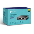 Hub Switch 5 Portas Tp-link Tl-sg1005lp Giga 4 Portas Poe