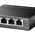 Hub Switch 5 Portas Tp-link Tl-sg1005lp Giga 4 Portas Poe