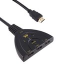 Hub Switch Hdmi Macho Para 3 Hdmi Femea 4k 2k Jc-hs-hm F3