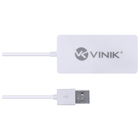Hub Usb 2.0 4 Portas Huv-20 Branco Vinik 29594