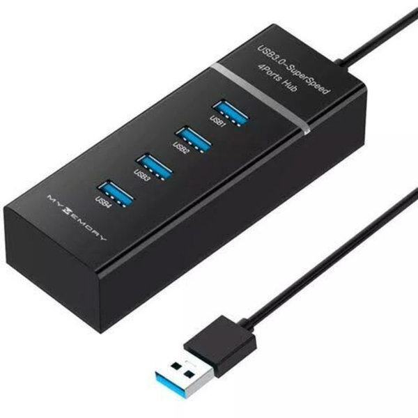 Hub Usb 3.0 4 Portas 5 Gbps Lehmox - Ley-200