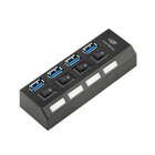 Hub Usb 3.0 4 Portas C/ Chave Hu-s300bk C3 Tech