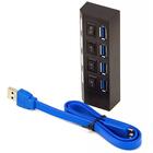 Hub Usb 3.0 Com 4 Portas High Speed 5 Gbps Com Teclas On/off