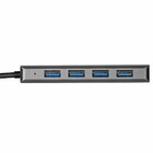 Hub Usb 3.2 Gen1 De 4 Portas Com Velocidade Até 5 Gbps 10x3cm