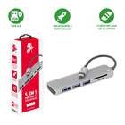 Hub Usb Tipo C 5x1 P/ 3 Usb 3.0 + Leitor Sd/tf Original 5+