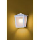 Ideal Arandela Branca Aco Fosfatizado L-15-b