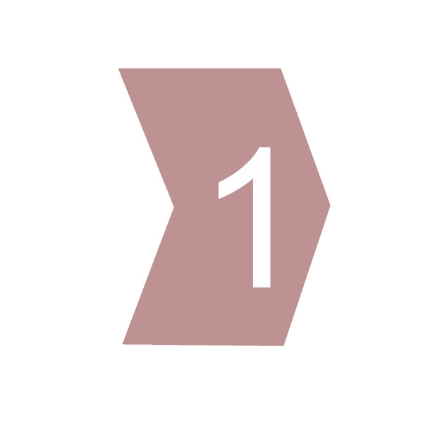 Identificador para Cabos "1" Marrom MHG2/5 Hellermann