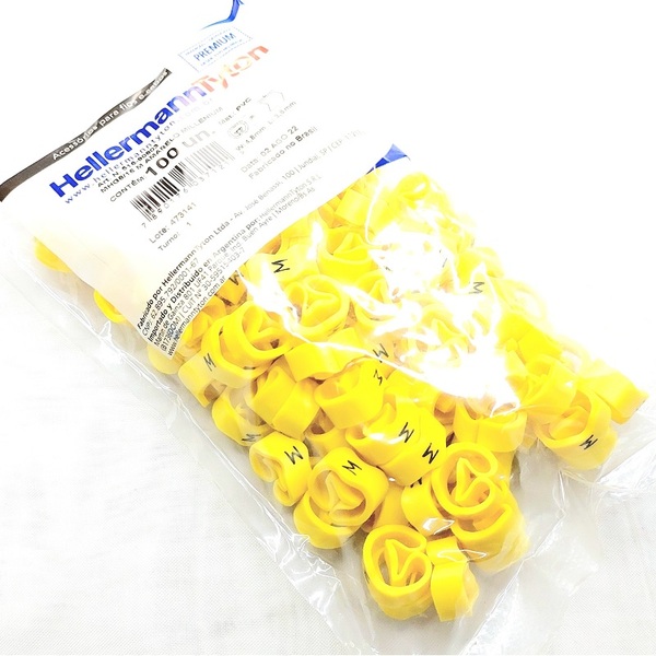 Identificador Para Cabos Letra M Mhg8/16 Hellermann