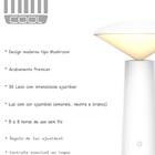 Iled - Luminária Sem Fio - Preta