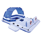 Ilha Flutuante Inflável Tropical Breeze 6 Pessoas 3.89m X 2.7