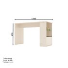 Ilha Gourmet 1 Porta Basculante Connect Off White