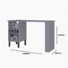 Ilha Gourmet Adega 2 Nichos Verace Espresso Móveis Havana/hav