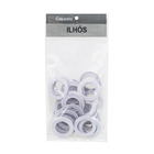 Ilhós Branco 28mm 20 peças