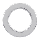 Ilhós Redondo Cromado 28mm 20 peças