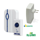 Ilumi Campainha Musical Sem Fio Eletrica Bivolt