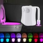 Iluminação Inteligente Banheiro Sensor Movimento Luz Led Vaso