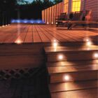 Iluminação Led 02 Balizadores De Embutir 0,5w Branco Quente C