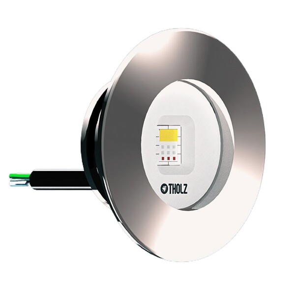 Iluminação Led Piscina Rgbw Slim 15w - Tholz - 20 Metros De Cabo