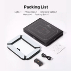 Iluminador Led Vídeo Ulanzi Para Câmera Smartphone Preto