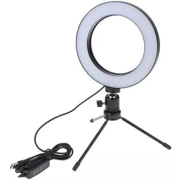 Iluminador Ring Light 16cm Usb Led