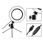 Iluminador Ring Light Tripé Mesa Profissional Youtuber