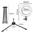 Iluminador Ring Light Tripé Mesa Profissional Youtuber