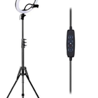 Iluminador Ring Ligth Anel Luz 26cm Tripé Led Fotos Make