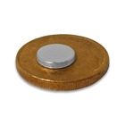 Imã De Neodímio 100 Peças - 8mm X 1 5mm - Super Forte