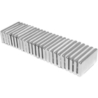 Imã De Neodímio / Super Forte / 20mm X 10mm X 2mm   10 Peças