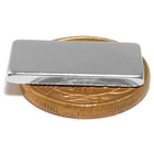 Imã De Neodímio / Super Forte / 20mm X 10mm X 2mm   10 Peças