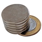 Imã De Neodímio / Super Forte / 25mm X 3mm  4peças