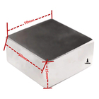 Imã De Neodímio N52 Lorben Bloco Cubo 5x5x2,5cm Trava Super F