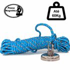 Imã De Neodímio Para Pesca Magnetica Até 60 Kilos De Tração