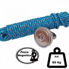 Imã De Neodímio Para Pesca Magnetica Até 80 Kilos De Tração