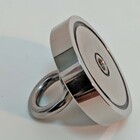 Imã De Neodímio Pesca Magnetica Até 200 Kg De Tração