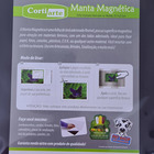 Ímã Flexível Adesivo A4 Preto 1 Folha 29,7x20,6cm