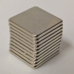 FINDMAG 20 Magneti Al Neodimio 40x10x3 Mm – Barrette Magnetiche Potenti Con Biadesivo Per Frigorifero, Ufficio E Fai Da Te
