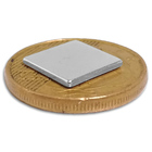 Imãs De Neodímio 10 Peças 10mm X 10mm X 1mm / Super Forte