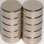 Imas De Neodímio / Super Forte 10mm X 4mm   10 Peças