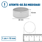 Imãs De Neodímio N45 Super Forte 22mm X 10mm - 1peça