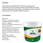 Impermeabilizante Em Pó Balde 3kg Vbrasil Nano Tecnológico Co