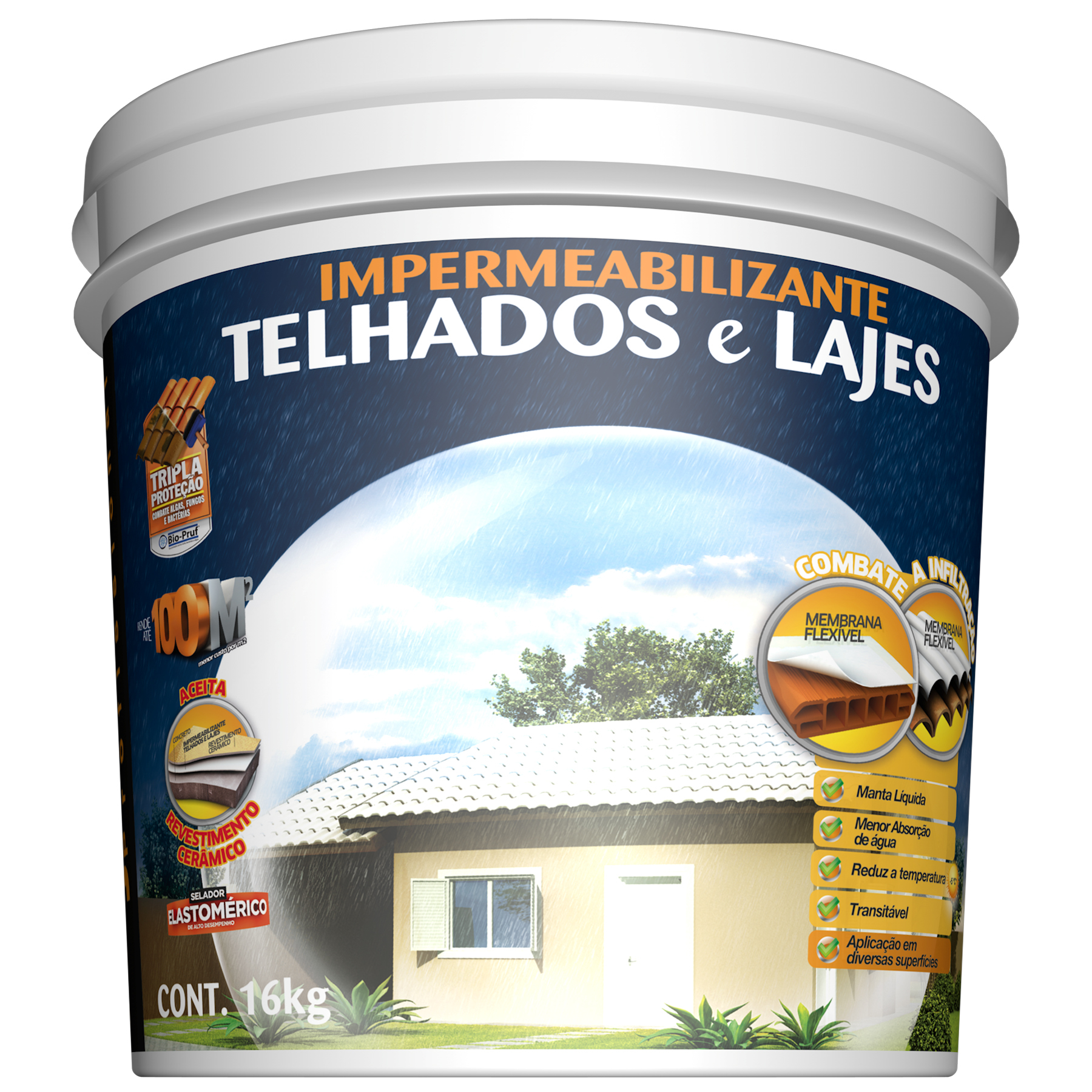 Produto Para Impermeabilizar Telhas De Barro